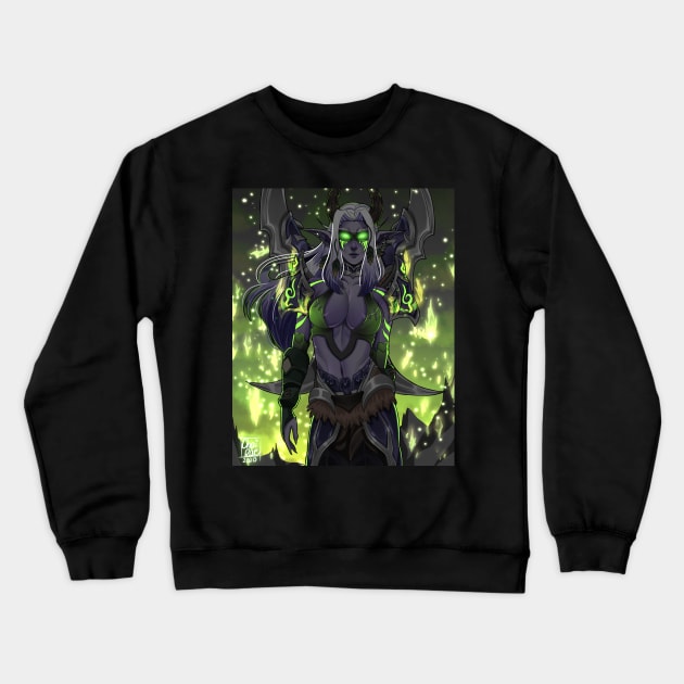 Demon Hunter - Antheias Crewneck Sweatshirt by Chairae